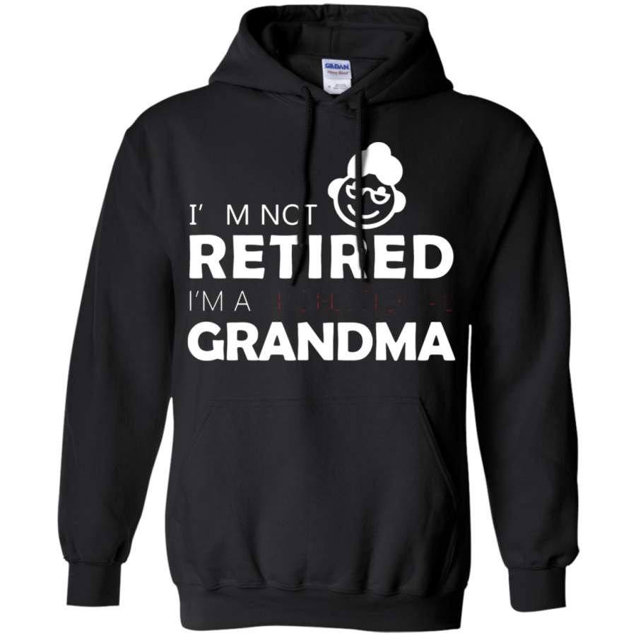 AGR I_m Not Retired I_m A Professional Grandma Hoodie