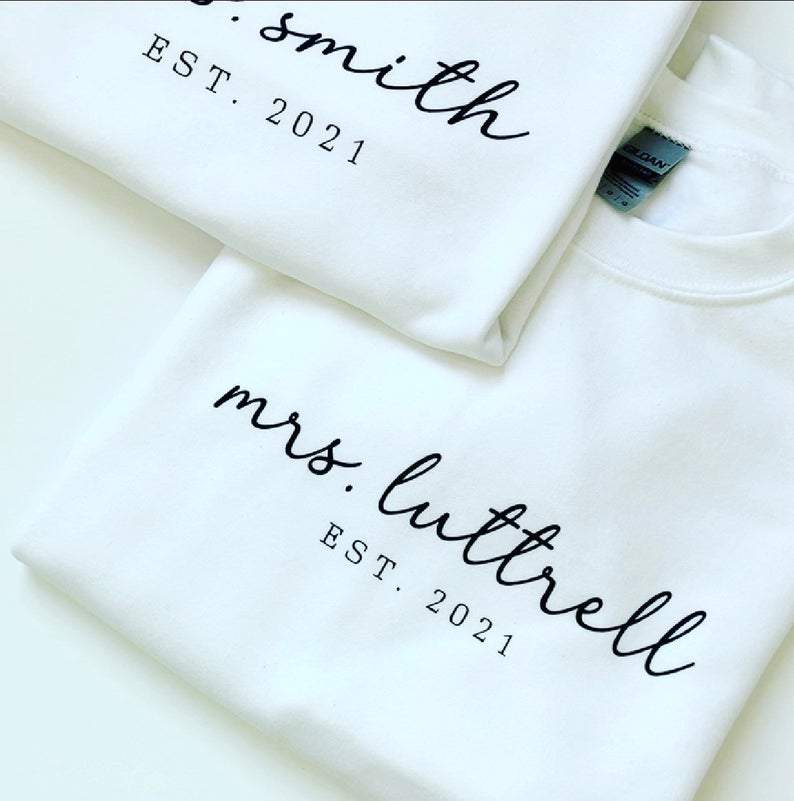 Bride Sweatshirt, Bridal Gift, Bridal Shower Gift, Newlywed Gift, Engagement Gift, Brides Gift, Wifey Shirt, Bride Gift, Gift For Bride