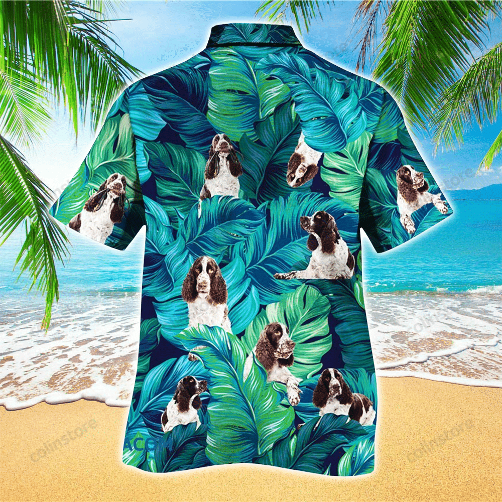 English Springer Spaniel Dog Lovers Gift Hawaii Shirt Aloha Ha72110