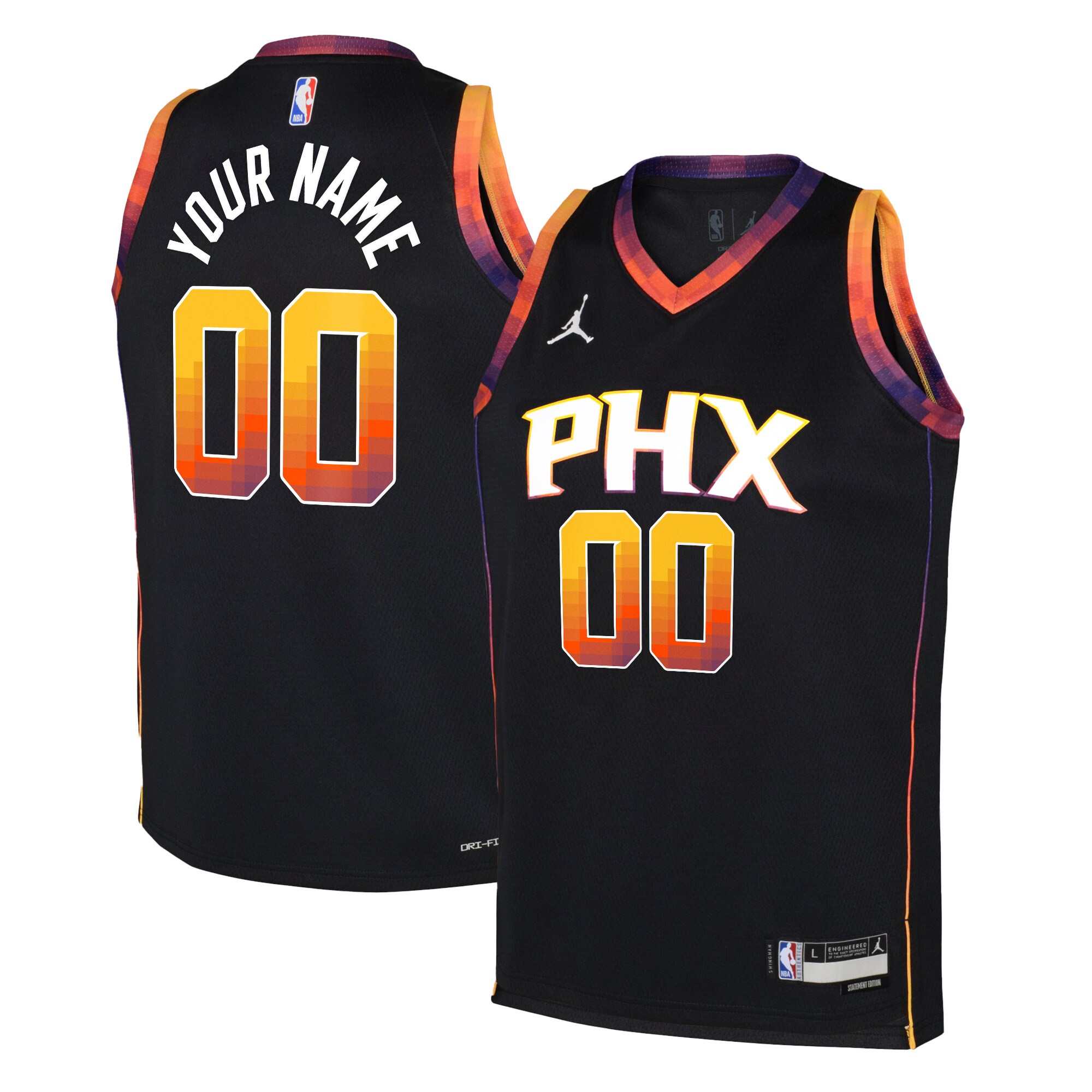 Phoenix Suns Jordan Statement Swingman Jersey 22 – Custom – Youth