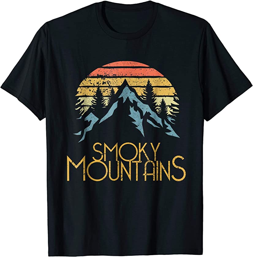 Vintage Great Smoky Mountains National Park GSMNP T-shirt