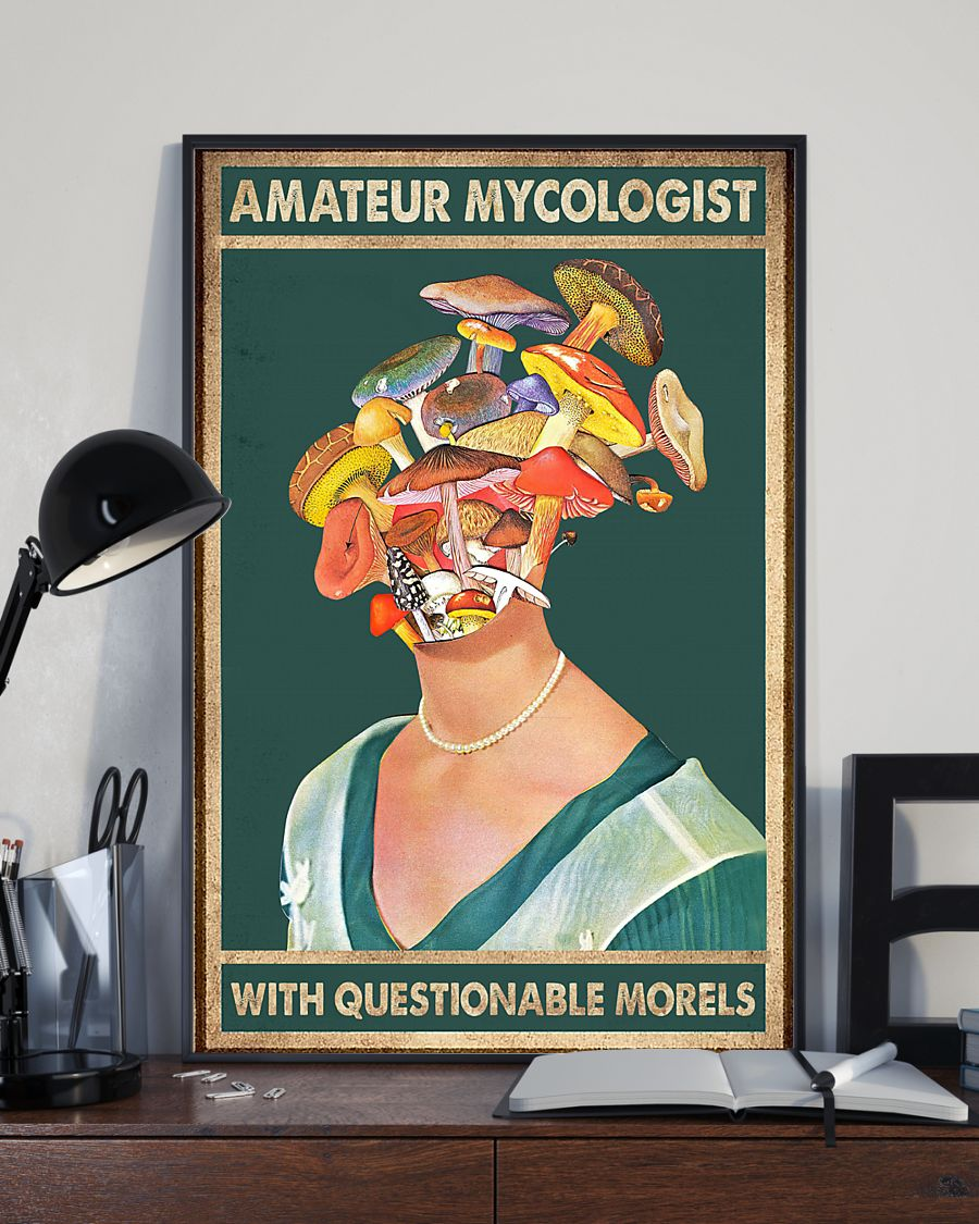 Amateur Mycologist With Questionable Morels Canvas Prints Vintage Wall Art Gifts Vintage Home Wall Decor Canvas – Mostsuit