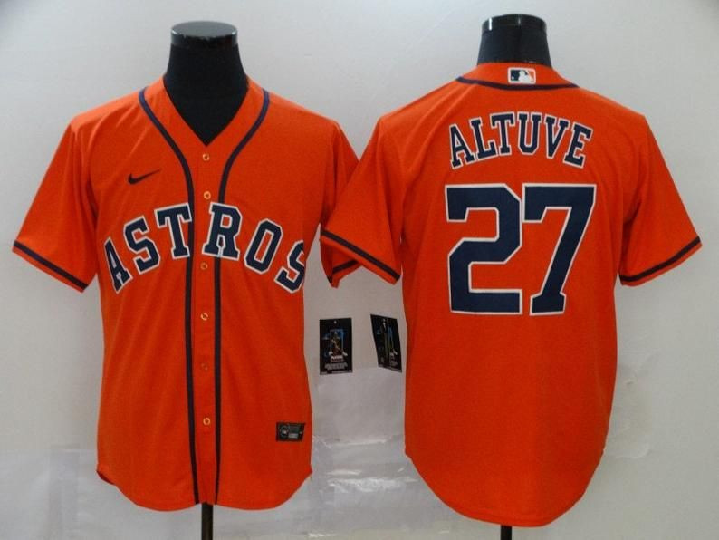 Houston Astros #27 Jose Altuve   All Over Print Baseball Jersey