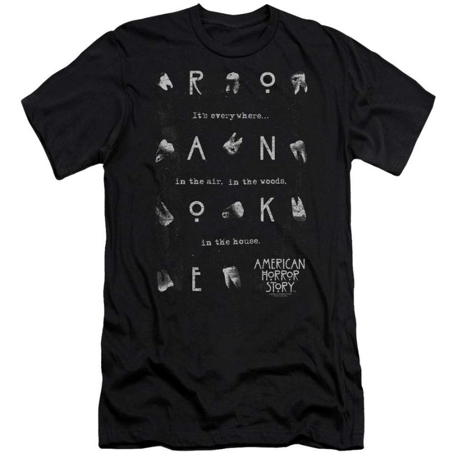 American Horror Story Chatter Box Men’s Premium Slim Fit T-Shirt