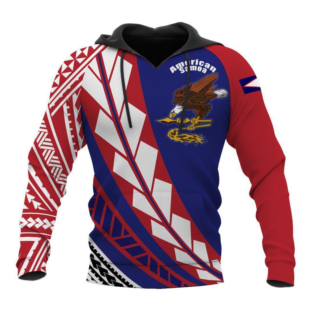 American Samoa Flag Edition Pullover All Over Print