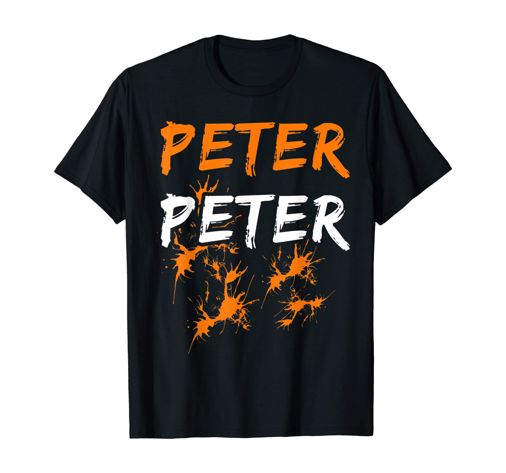 Mens Couples Halloween Costume Shirt Peter Peter Pumpkin Eater T-Shirt