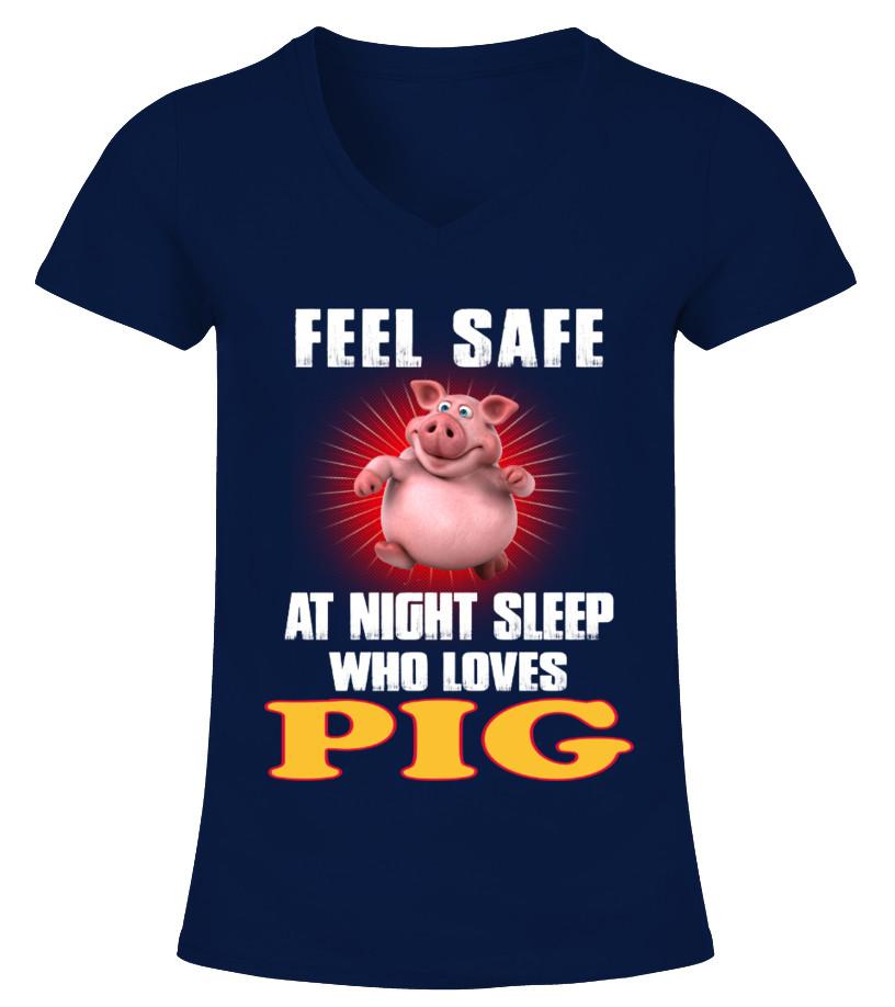 Pig Animals Lover T Shirts C-073Oo