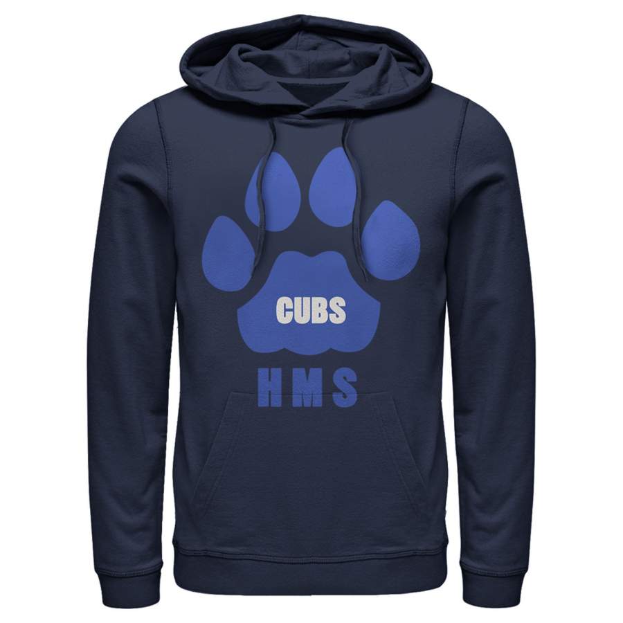 Stranger Things Men’s Hawkins Middle School Cubs Logo  Lightweight Hoodie