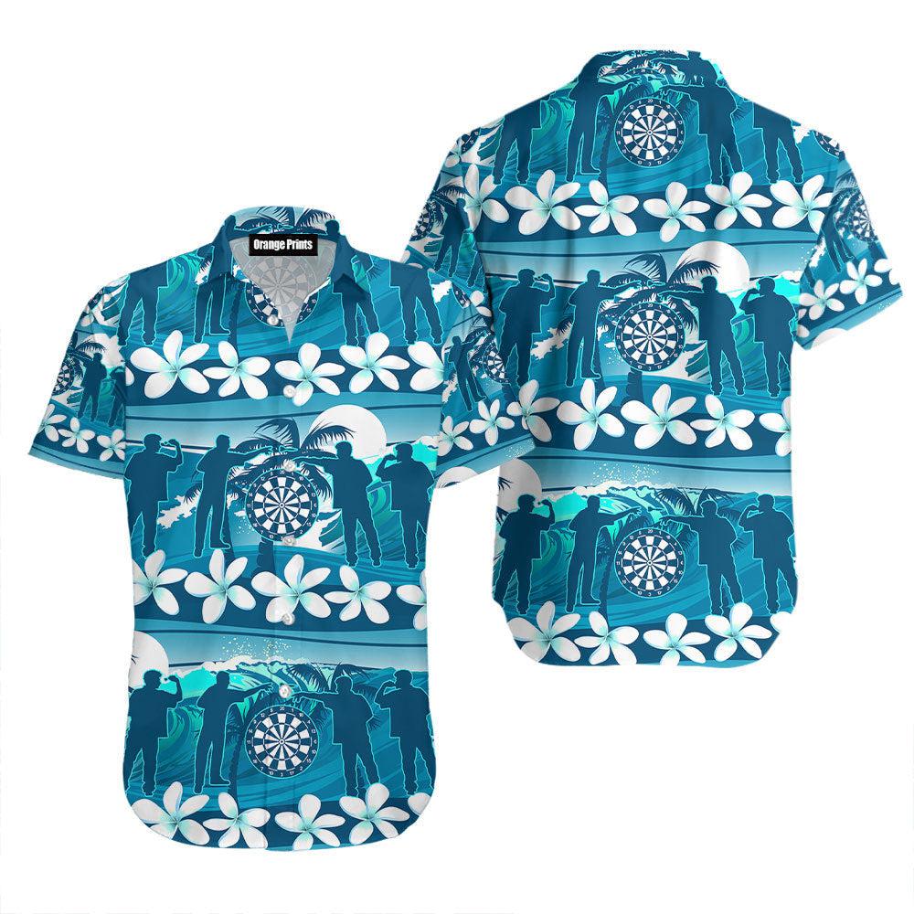 Darts Blue Beach Nature Hawaii Shirt For Men Women Ha36305