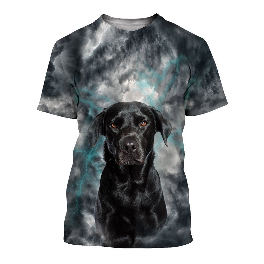 Labrador Storm 3D All Over Printed Shirts