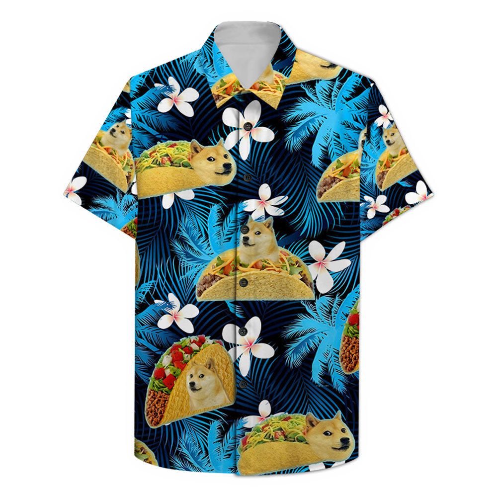 Shiba Meme Hawaii Shirt Ha104183