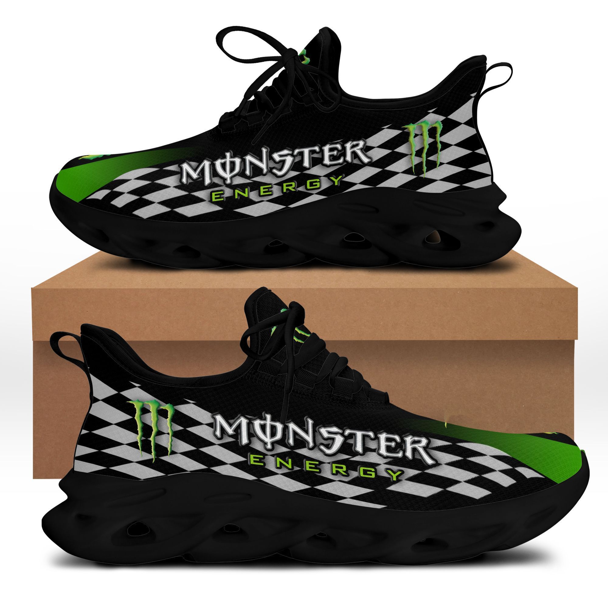 Monster Energy DVT-NH BS Running Shoes Ver 1 (Green)