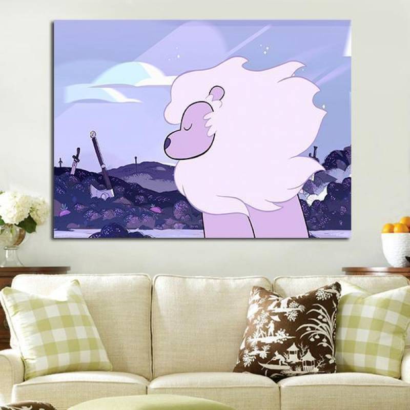 1 Panel Steven Universe Lion Wall Art Canvas