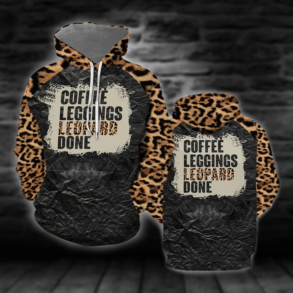 Coffee Leopard 3D All Over Print | For Men & Women | Adult | Hp1726