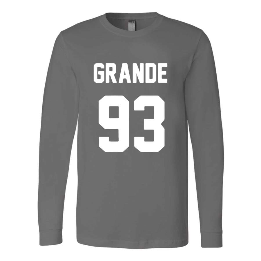 Ariana Grande 93 Instagram Tumblr Christmas Gift Mac Miller Long Sleeve T-Shirt