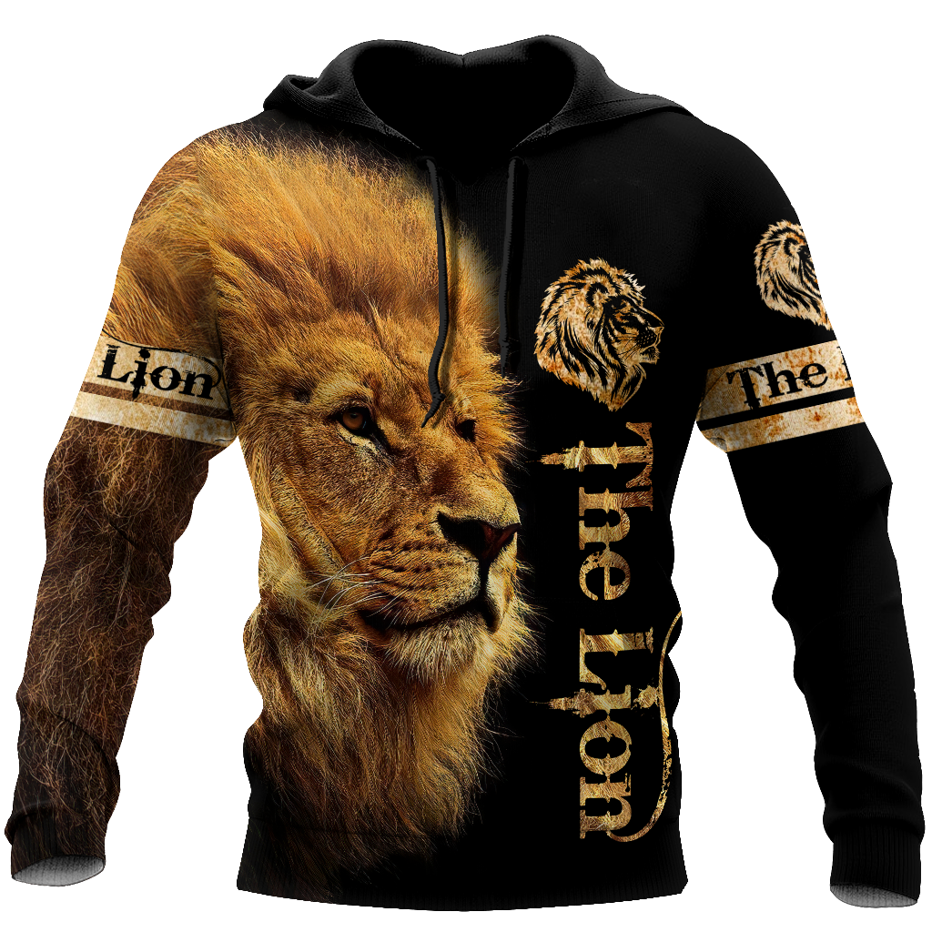 The Best Lion Over Printed Hoodie