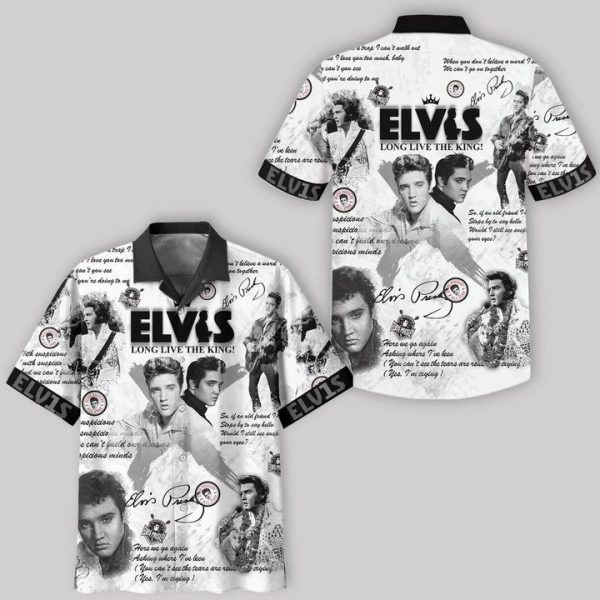 Elvis Presley Hawaiian Shirt Summer Beach Clothes Outfit For Men Women Nd Peckshirt