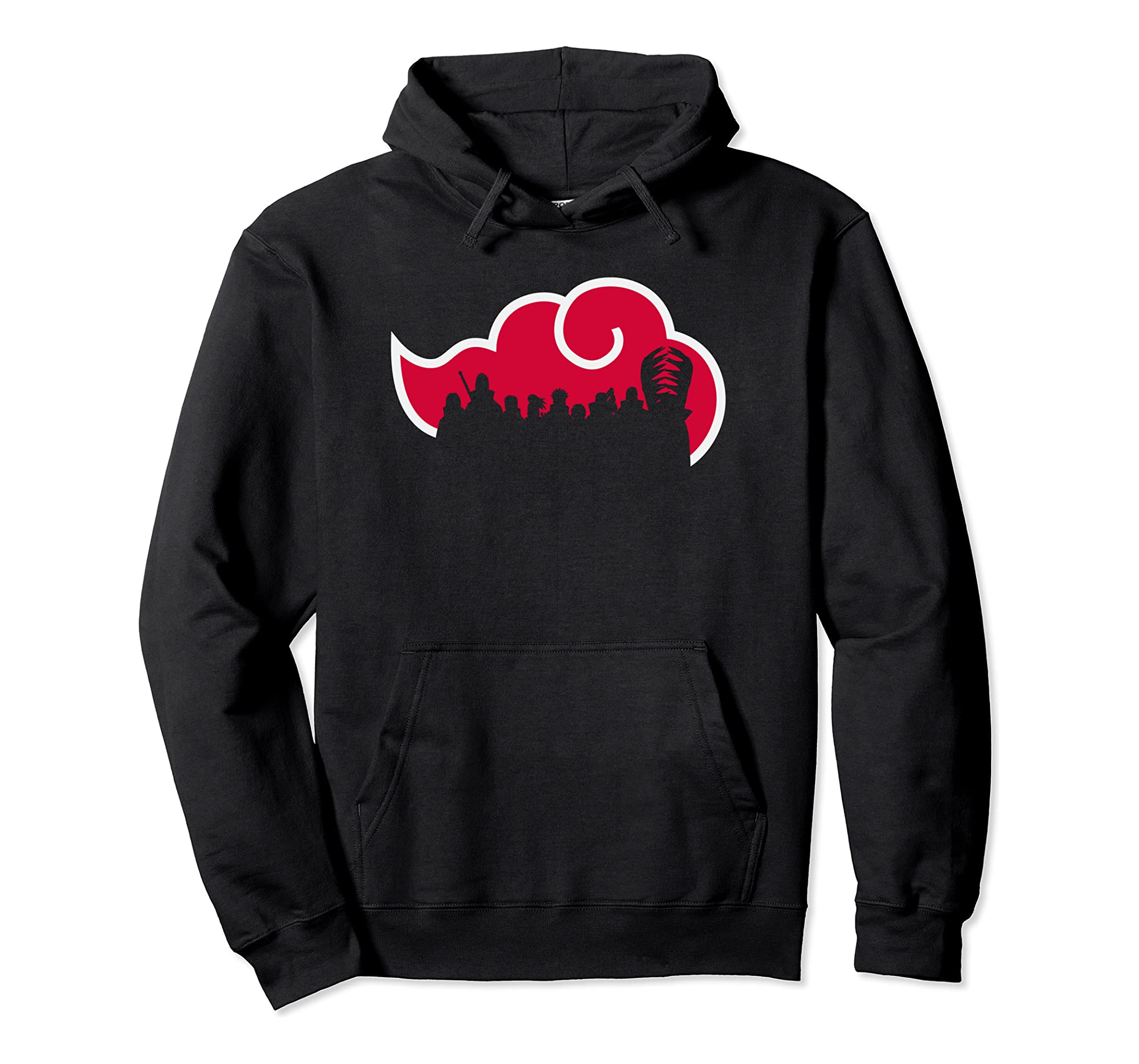 Naruto Shippuden Akatsuki Silhouette Pullover Hoodie