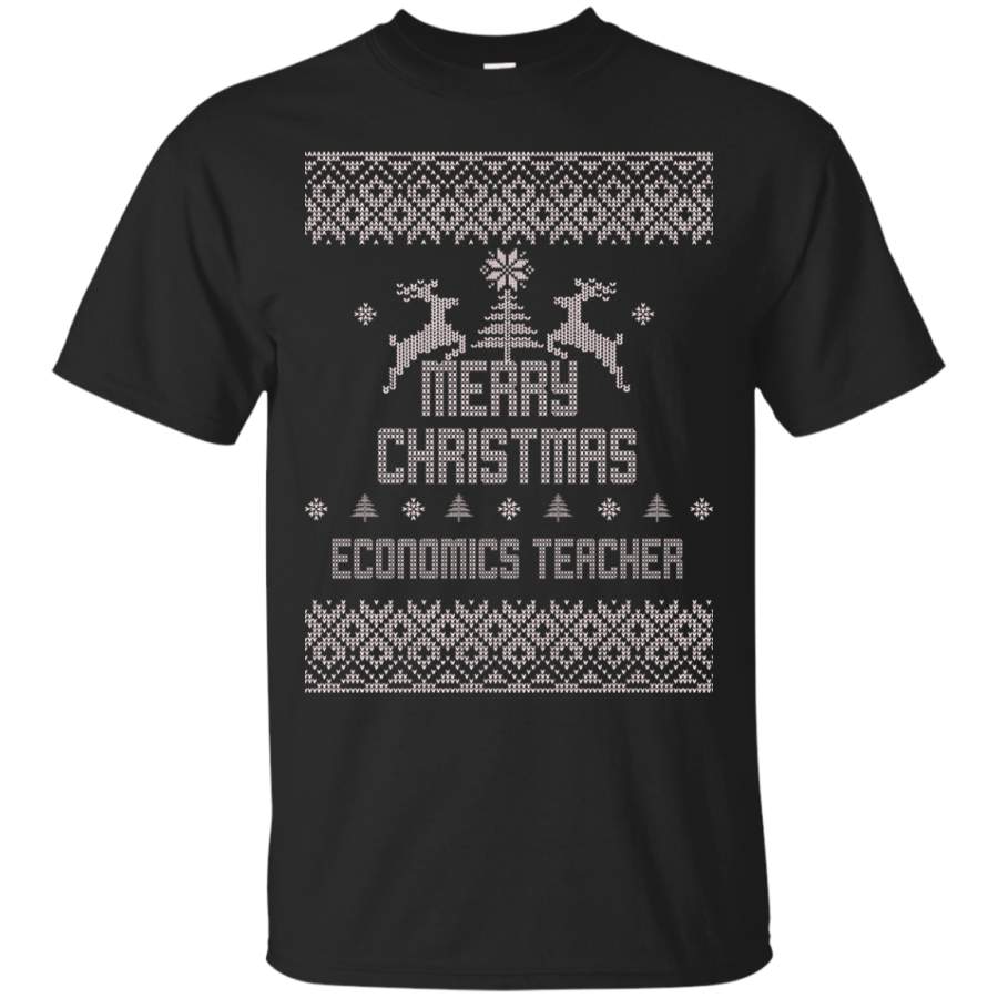 ECONOMICS TEACHER – Merry Christmas Economics Teacher T Shirt & Hoodie