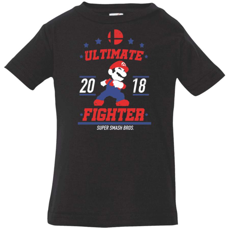 Ultimate Fighter Mario Infant Premium T-Shirt