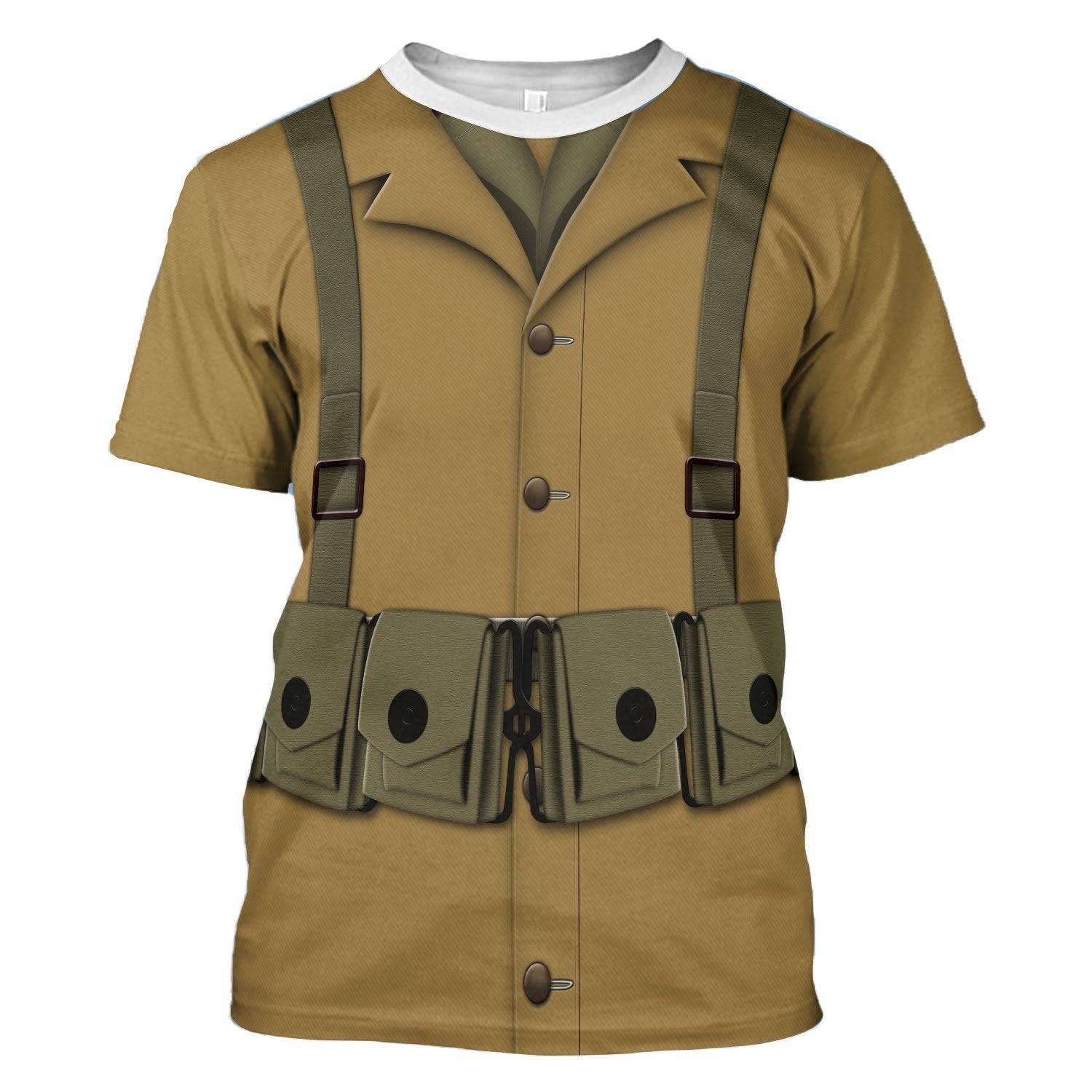 Us Army Uniform Ww1 Infantryman T-Shirt - Jasaust Store