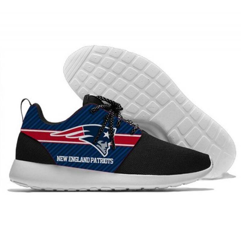 Mens And Womens New England Patriots Lightweight Sneakers, Patriots Running Shoes #8