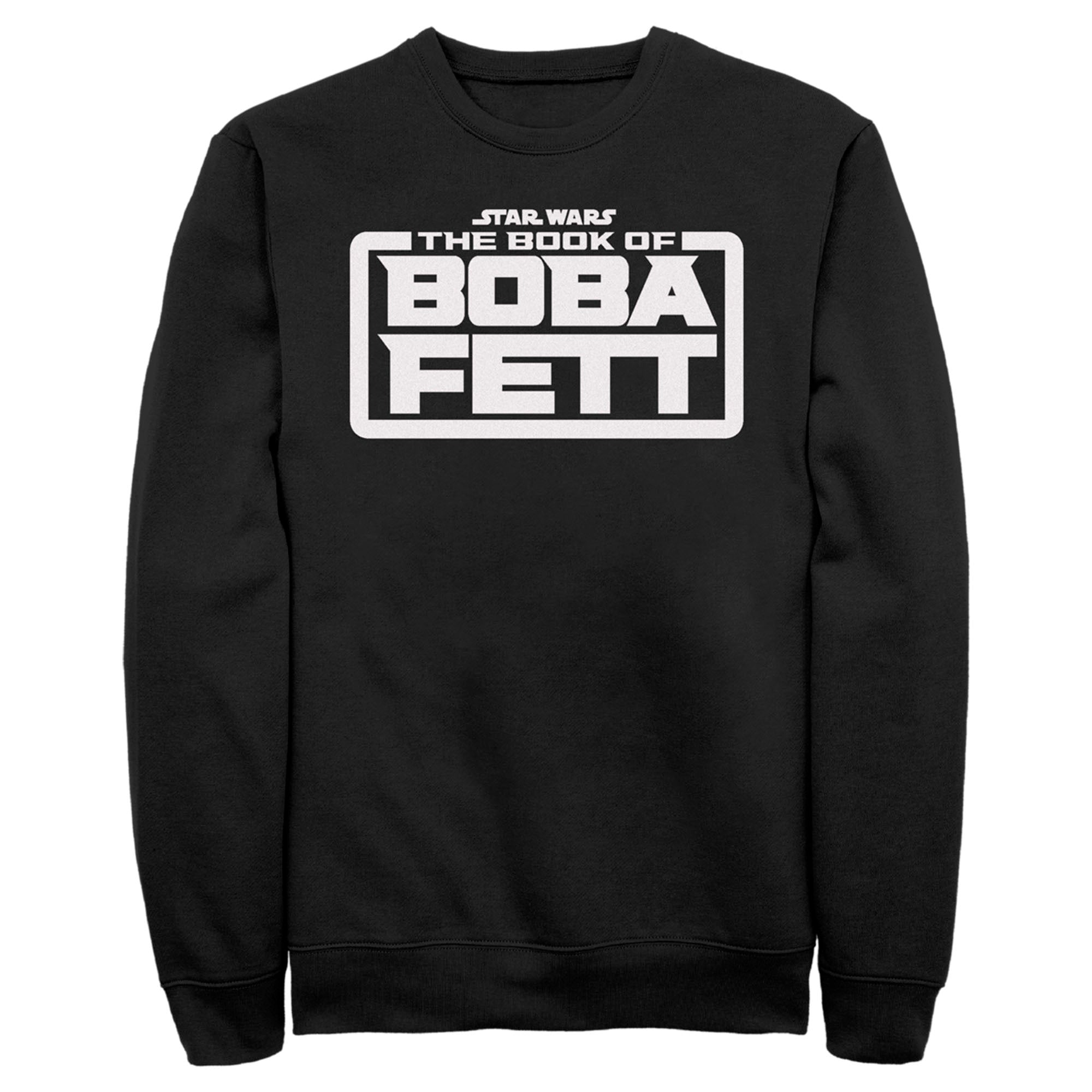 The Book Of Boba Fett Men’S White Logo  Sweatshirt