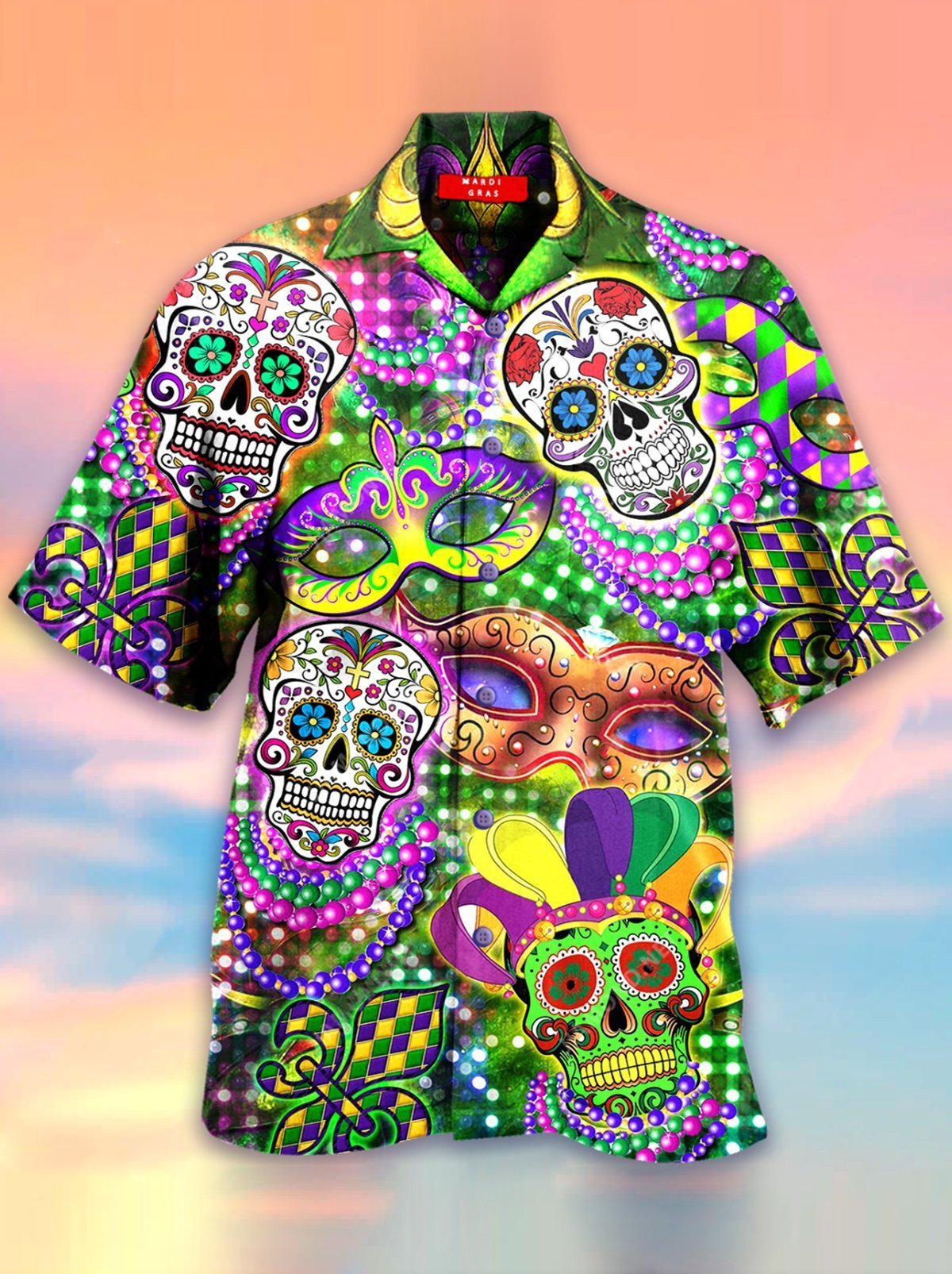 Skull Hawaii Shirt Ha34085