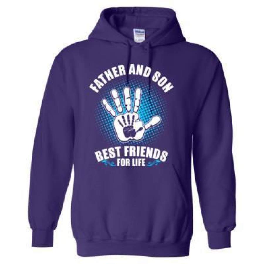 AGR Father And Son Best Friends For Life – Heavy Blend™ Hooded Sweatshirt