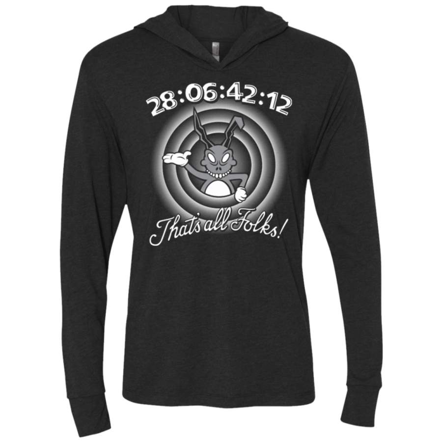 Thats Frank Triblend Long Sleeve Hoodie Tee