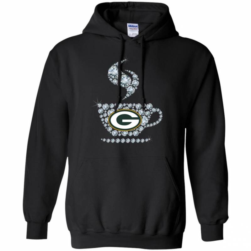 Green Bay Packers Coffee Diamond shirt Hoodie