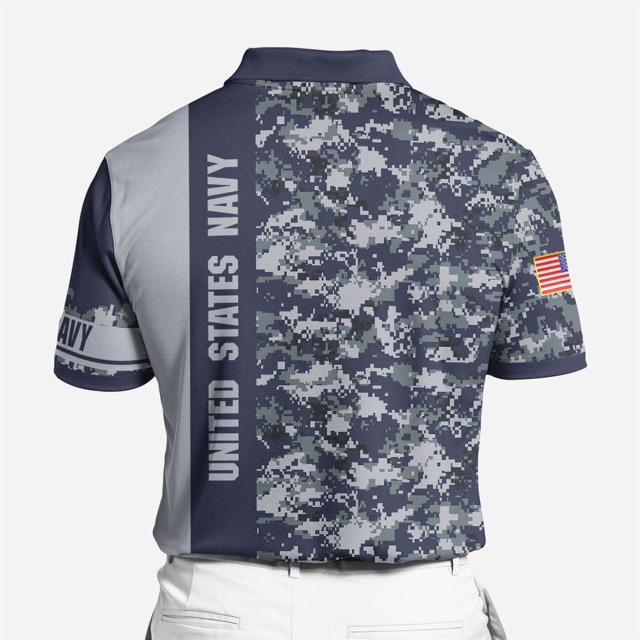 Premium Unique Us Navy Veteran Polo All Over Printed Shirt For Man ...