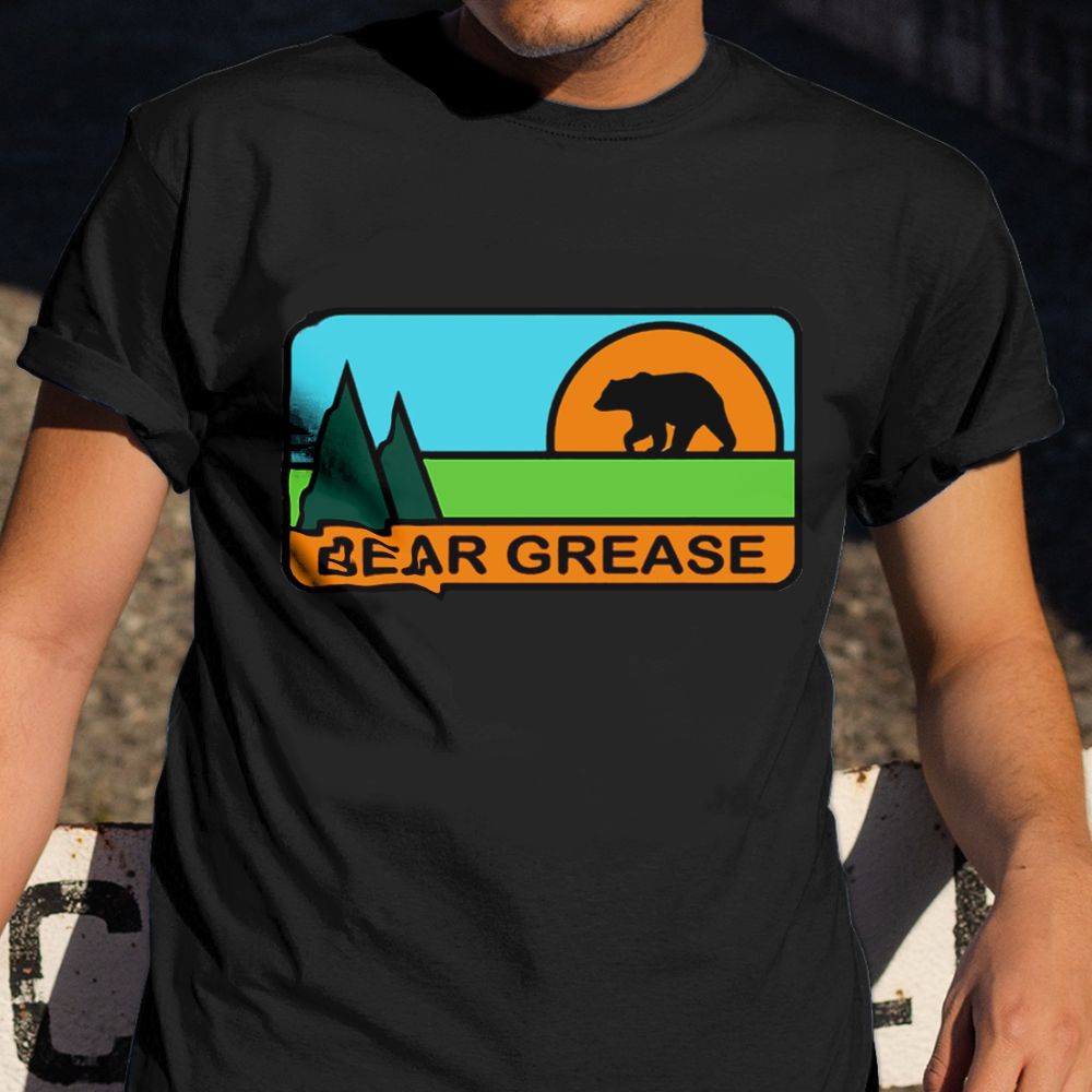 Bear Grease Shirt First Lite Bear Grease T-Shirt Retro Bear Hunter Merch