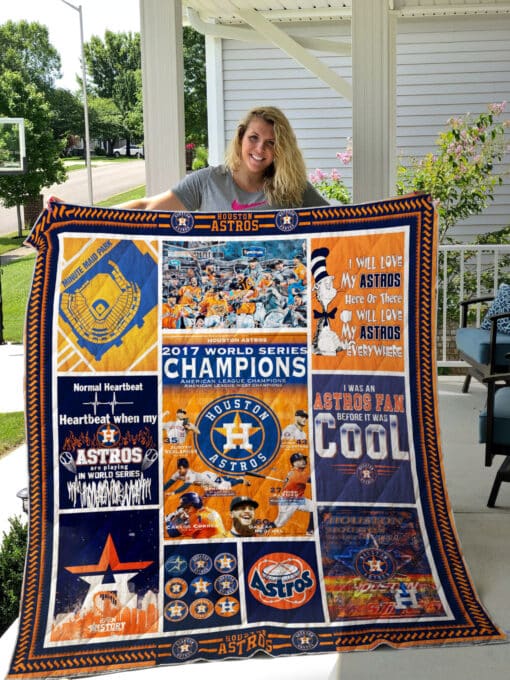 Houston Astros Blanket Quilt2 B93