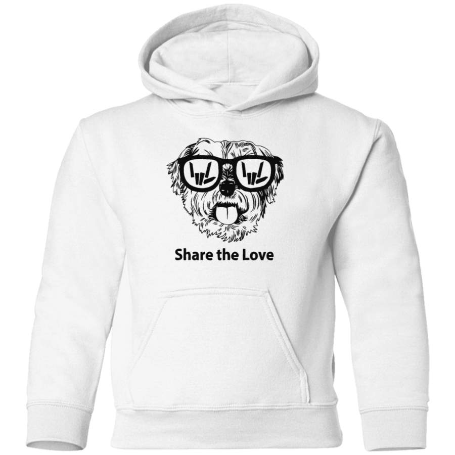 AGR share the love Toddler Pullover Hoodie