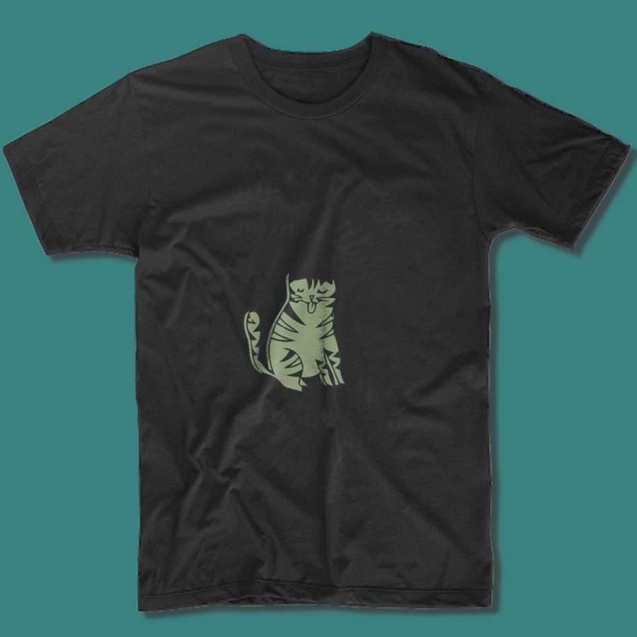 Smiley Cat Friends Tv Show Men'S T Shirt Shirtmall