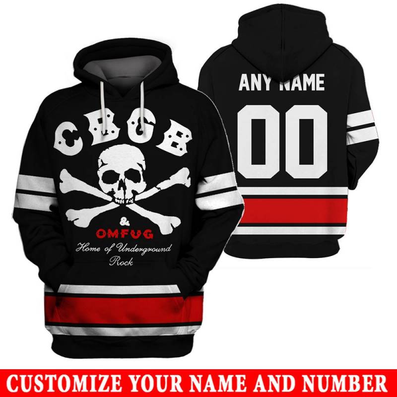 CBGB – CUSTOMIZE NAME AND NUMBER – HOT SALE 3D PRINTED – NOT IN STORE