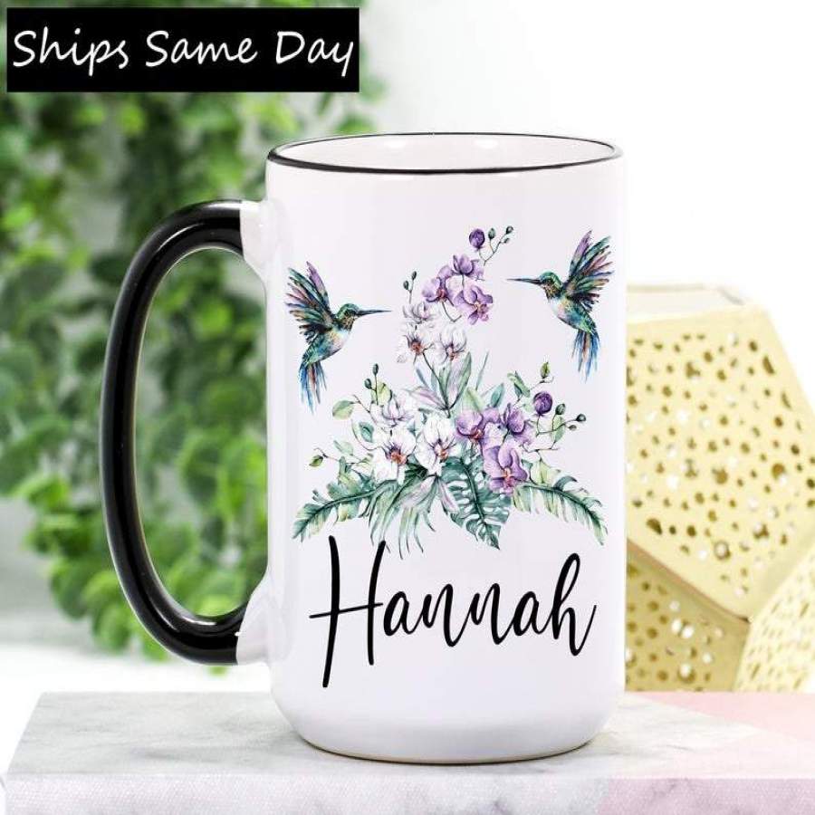 Hummingbird Mug – Hummingbird Coffee Mug – Hummingbird Gifts for Women – Humming Bird Gifts – Humming Bird Mug – Bird Lover Gifts – Bird Mug