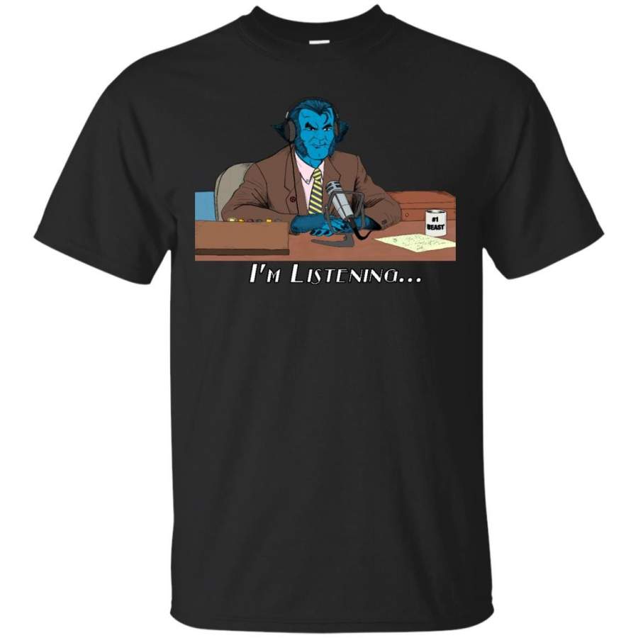 X MEN – Im Listening T Shirt & Hoodie