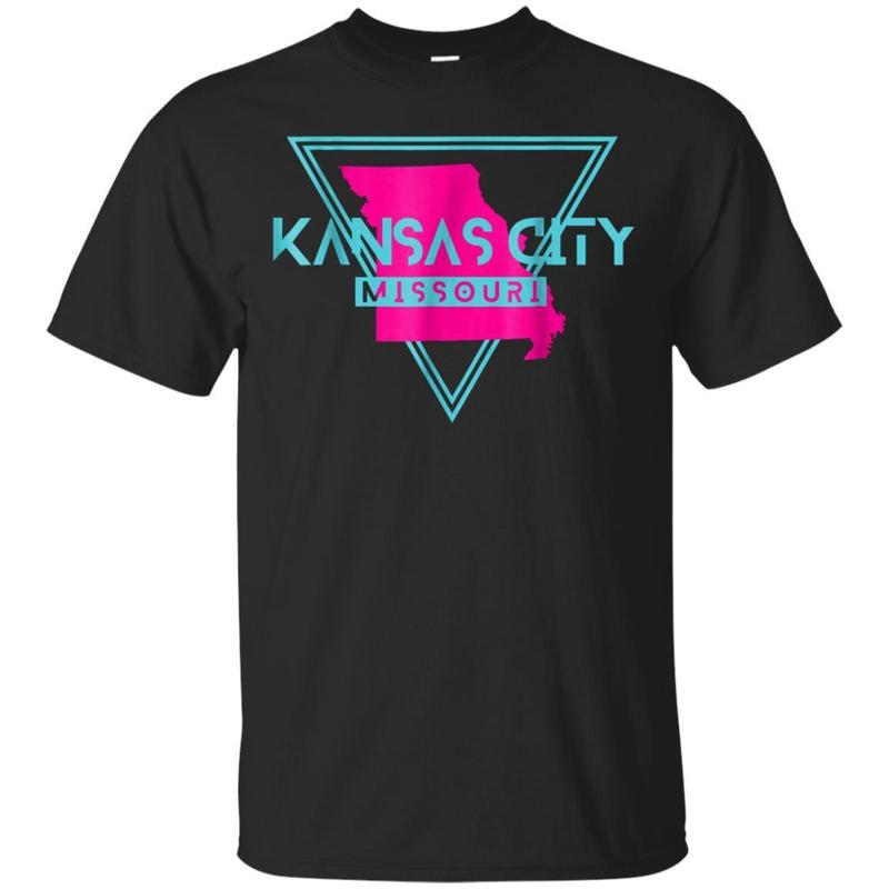 Kansas City Missouri T Shirt Triangle MO Souvenirs