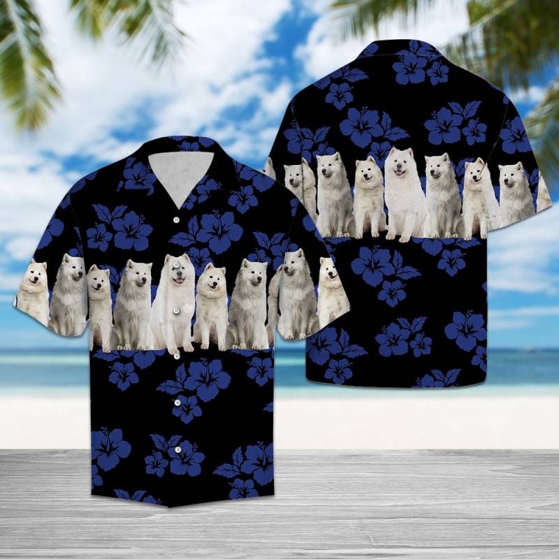 Awesome Samoyed TG5721 – Hawaiian Shirt