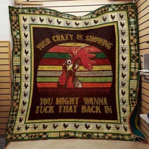 Farmer Hen 3D Quilt Blanket HGM5