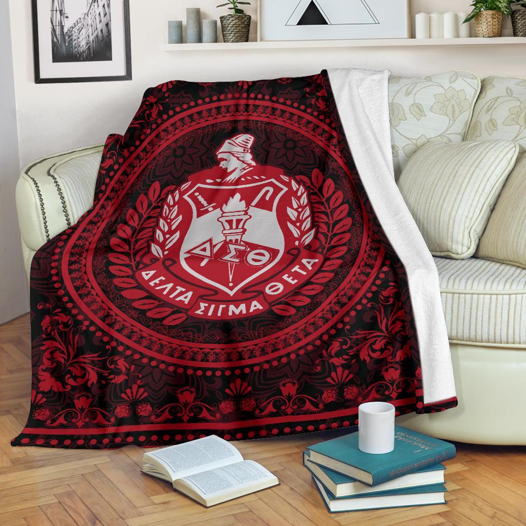 Wonderprint Blanket Delta Sigma Theta Blanket Lt10