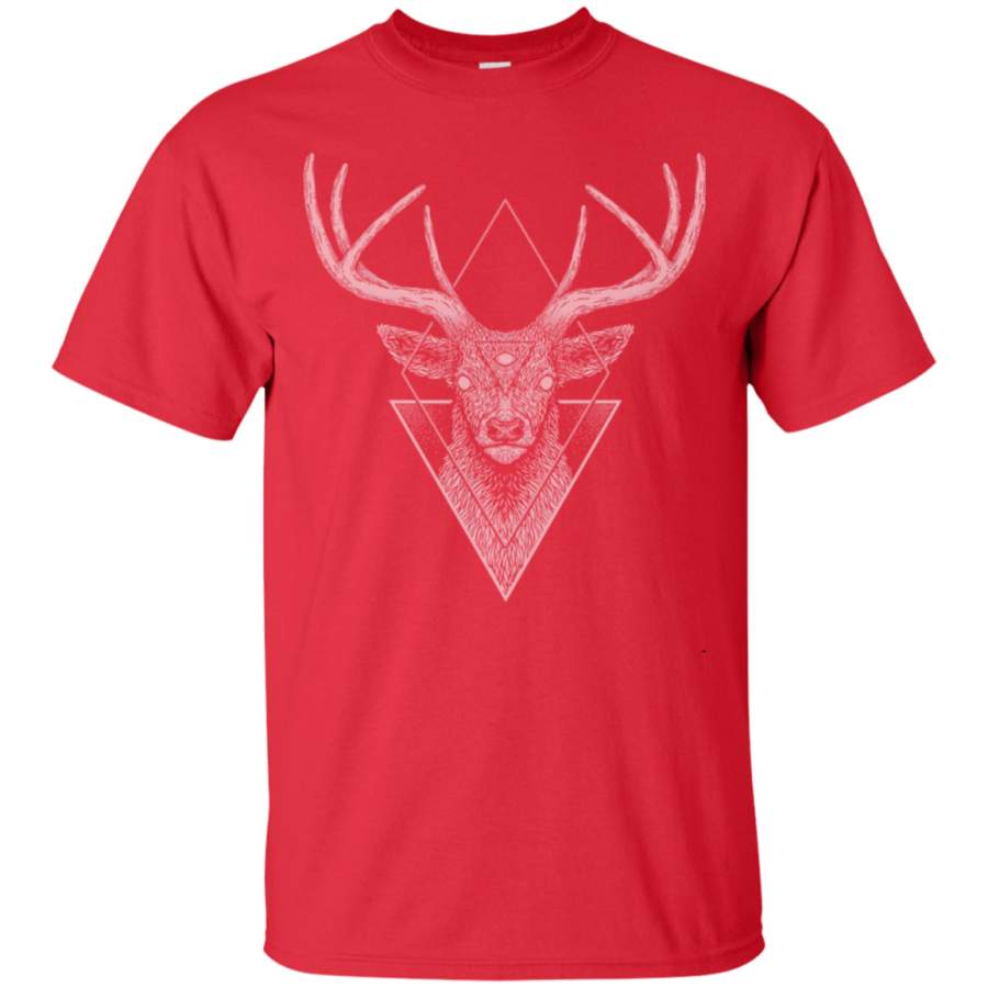 AGR Dark Deer Mens Cotton T-Shirt