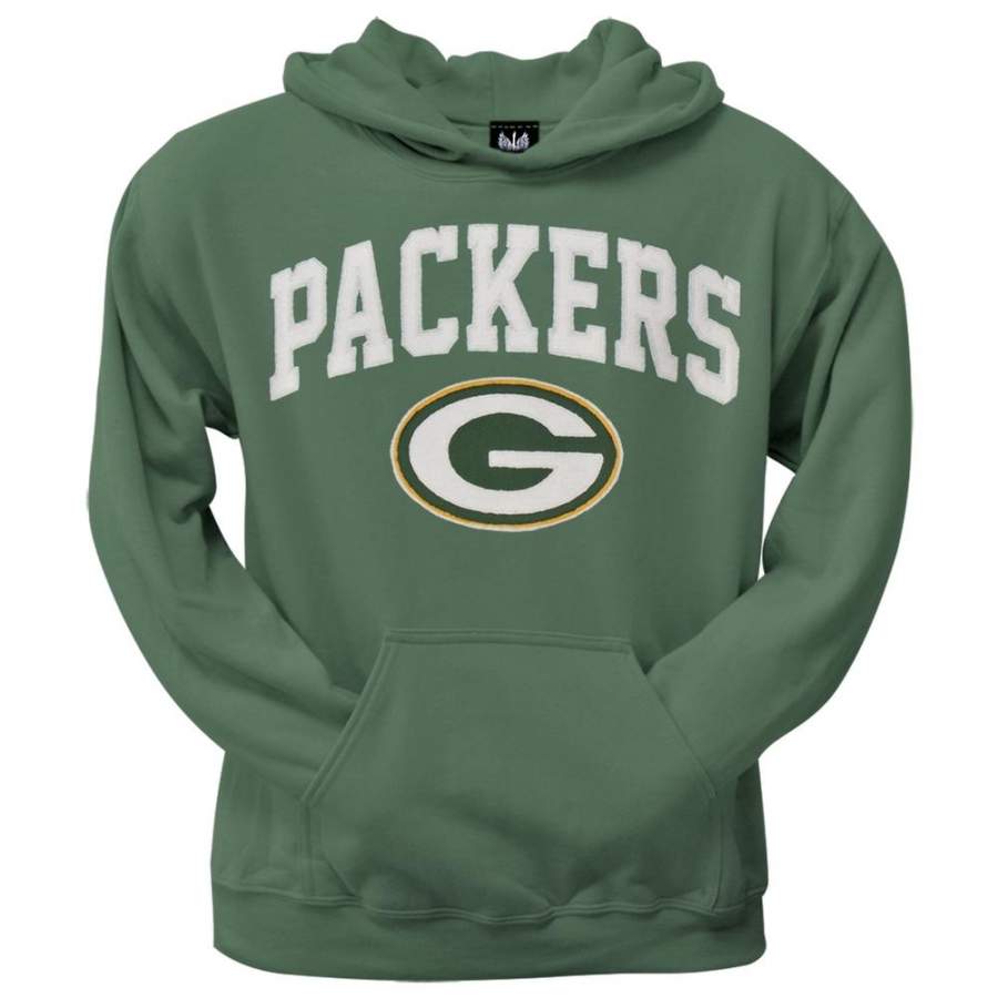 Green Bay Packers – Logo Scrimmage Premium Pullover Hoodie