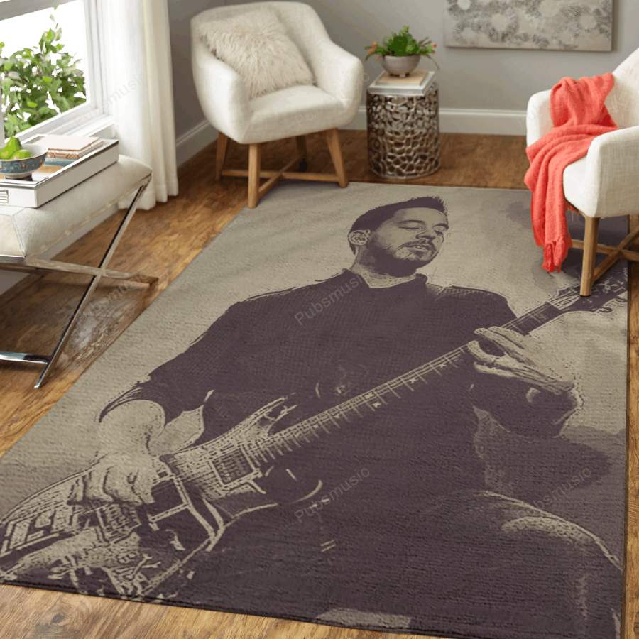 LinkinPark 28 – Music Art For Fans Area Rug Living Room Carpet Floor Decor