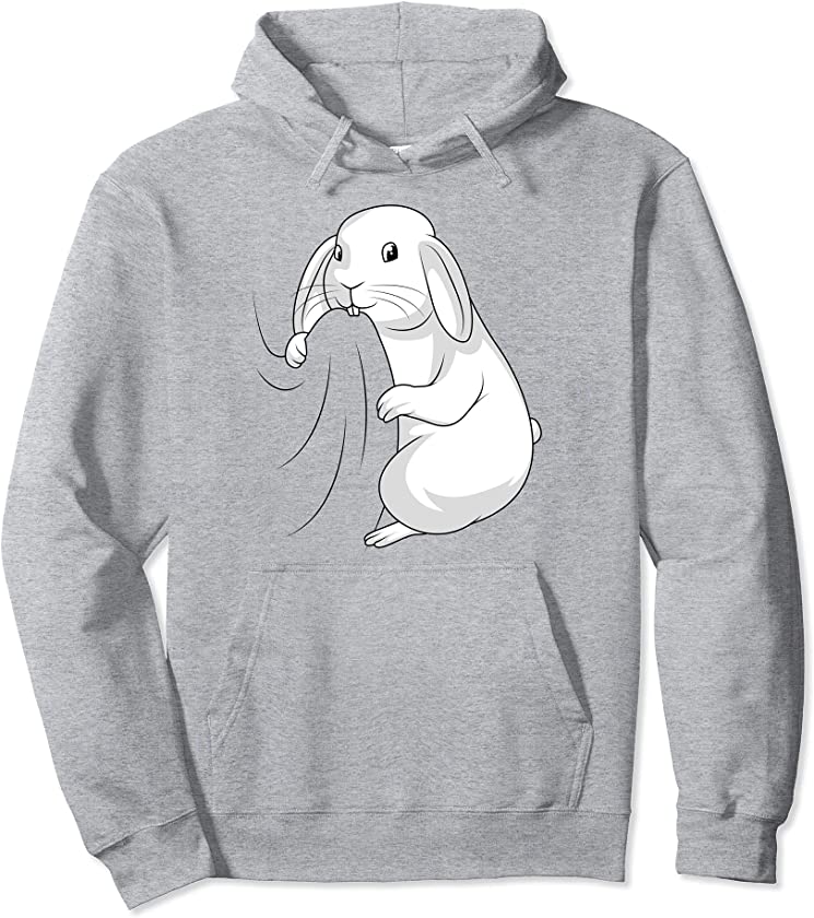 Rabbit Lovers Girls Women Pullover Hoodie