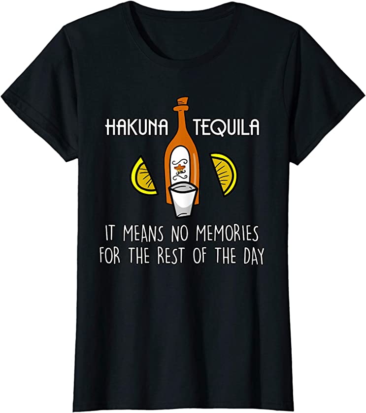 Womens Funny Hakuna Tequila Taco Lover Cinco De Mayo Gift for Women T-Shirt