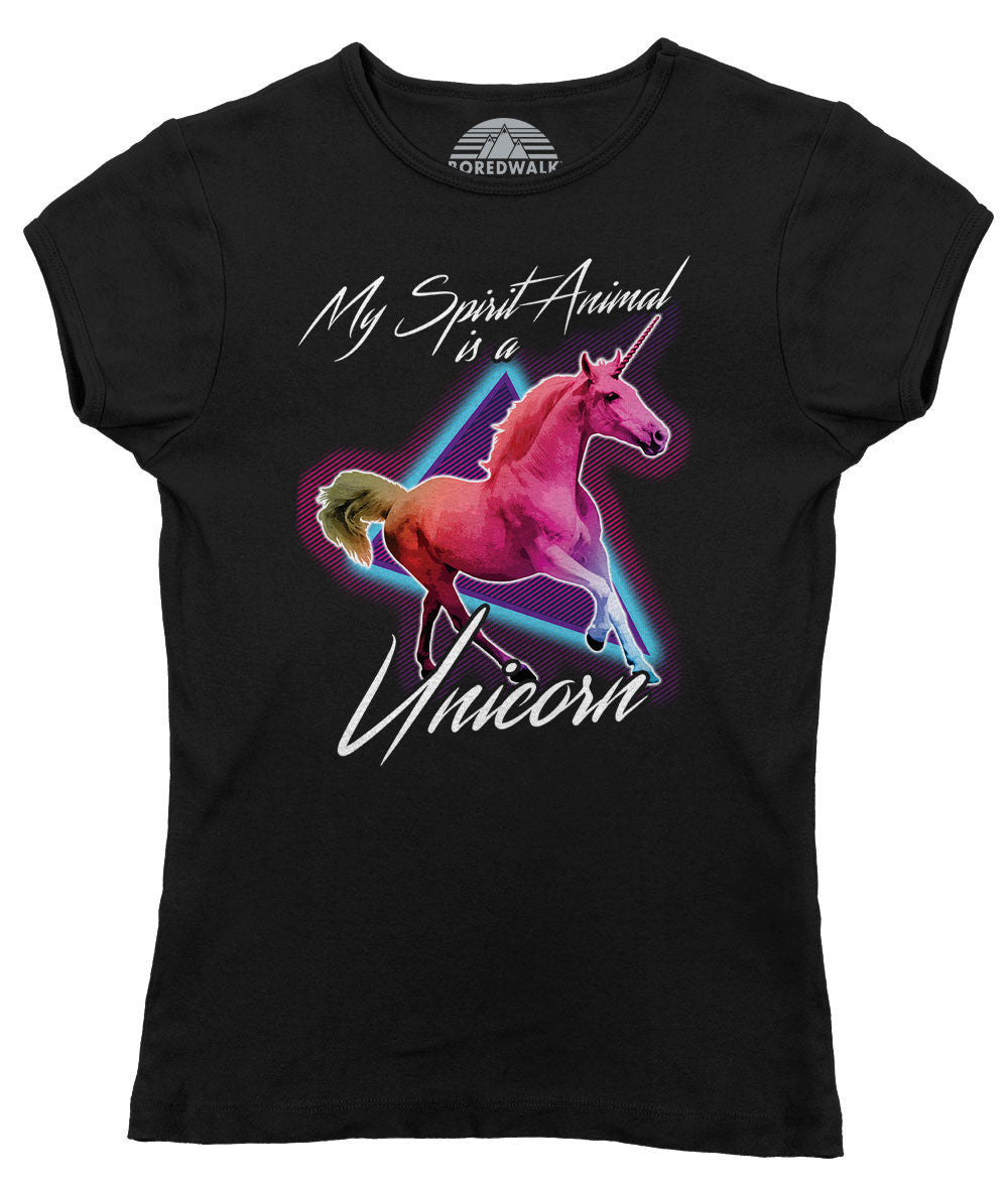 Women’S My Spirit Animal Is A Unicorn T-Shirt