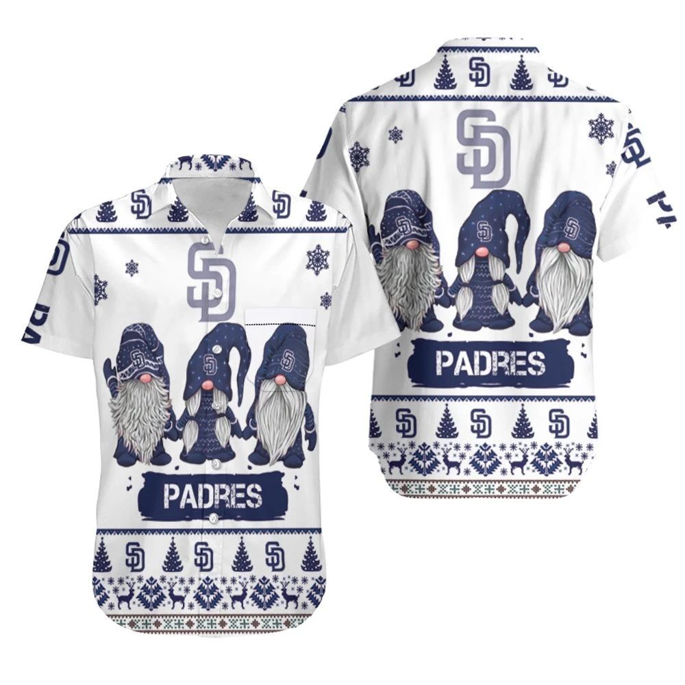 Christmas Gnomes San Diego Padres Ugly Sweatshirt Hawaii Shirt Ha21912